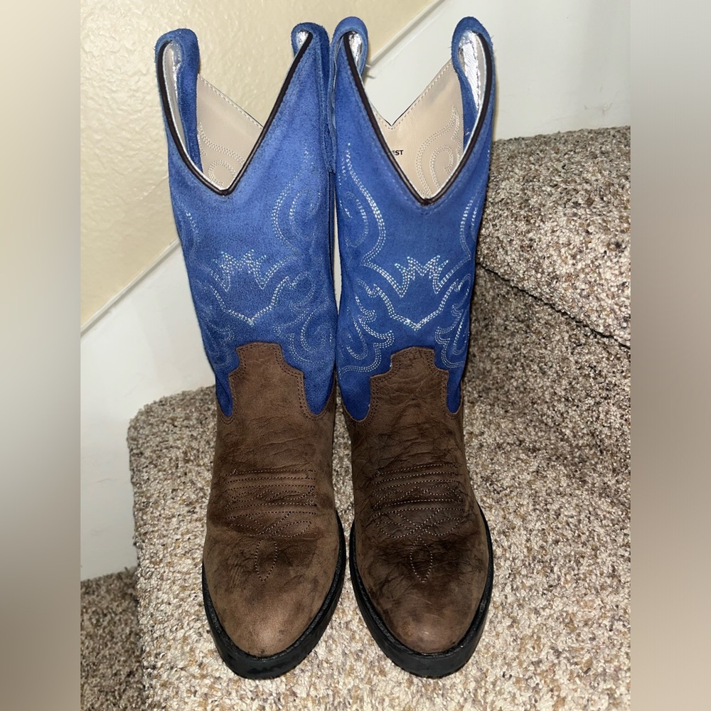 Old west Cowboy boots, worn twice